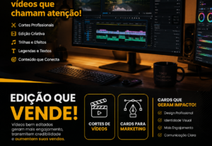 Eu vou Criar cortes de vídeos pra shots