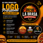 Eu vou Criar sua logo profissional para o delivery