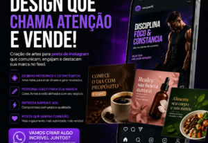 Eu vou fazer Posts personalizados para destacar sua empresa.