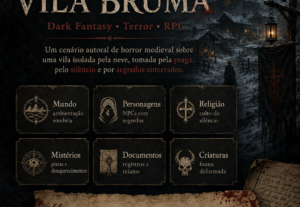 Eu vou Criar histórias, contos e lores de RPG sob medida