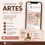 Eu vou Criar artes profissionais para seu Instagram