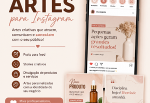Eu vou Criar artes profissionais para seu Instagram