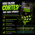 Eu vou criar cortes do seu vídeo que te geraram