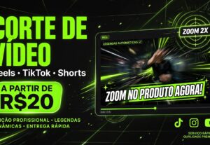 Eu vou Criar cortes dos seus videos