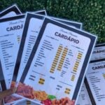 Eu vou Fazer o designer profissional e moderno do seu cardáp...