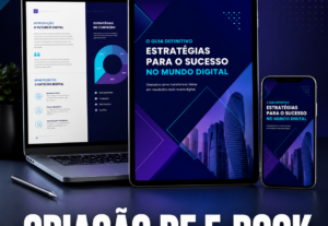 Eu vou criar e diagramar seu e-book profissional