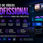 Eu vou Editar Vídeos Profissional. Qualidade e Criatividade