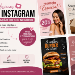 Eu vou Criar artes profissionais para seu Instagra.