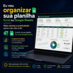 Eu vou organizar e automatizar sua planilha