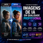 Eu vou melhorar/corrigir suas imagens feita por IA