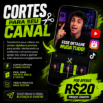 Eu vou criar Cortes para seu canal