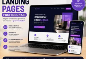 Eu vou criar a melhor landing page para seu negocio
