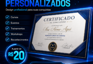 Eu vou criar certificados profissionais em minutos
