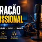 Eu vou narrar seu vídeo com voz natural e profissional