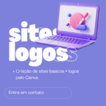 Eu vou fazer sites básicos pelo Canva.