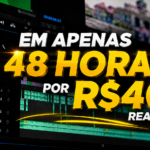 Eu vou editar seus vídeos de forma Profissional em 48 horas