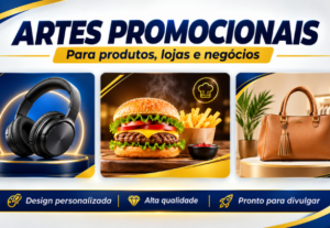 Eu vou criar artes promocionais para seu negócio