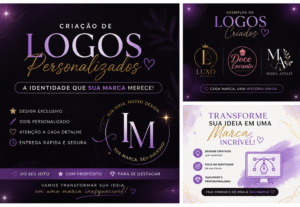 Eu vou fazer o logo da sua loja