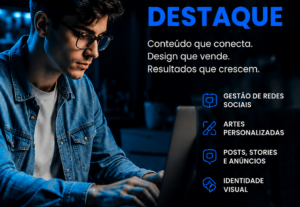 Eu vou criar uma arte profissional para Instagram