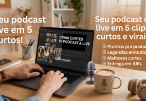 Eu vou cortar seus videos em clipes