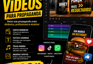 Eu vou Fazer um vídeo para a sua propaganda