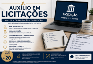Eu vou te auxiliar na participação de licitações