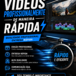 Eu vou editar profissionalmente o seu vídeoEntrega rápida