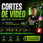 Eu vou criar cortes de vídeos para aumentar seu alcance