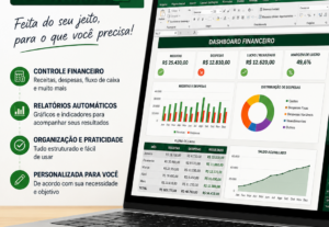 Eu vou criar uma planilha personalizada em Excel