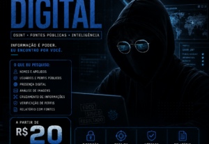 Eu vou fazer Investigação Digital e OSINT — Pesquisa de Info...