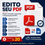 Eu vou editar, corrigir, organizar e converter seu arquivo P...