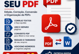 Eu vou editar, corrigir, organizar e converter seu arquivo P...