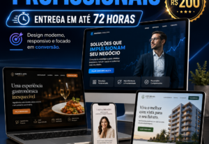 Eu vou Criar sua landingpage profissional em até 48 horas