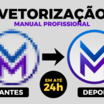 Eu vou vetorizar sua logo ou imagem manualmente em até 24h