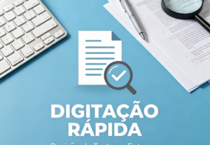 Eu vou fazer Digitação com Qualidade e Rapidez