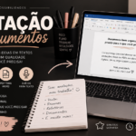 Eu vou fazer Digitação de documentos, trabalhos e muito mais