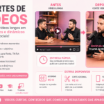 Eu vou criar cortes do seu vídeo que geram engajamento