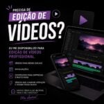 Eu vou criar vídeos modernos e impactante