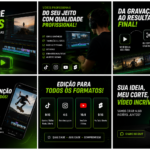 Eu vou fazer Edição de vídeos profissional e criativa
