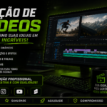 Eu vou fazer Edição de vídeos profissional e criativa