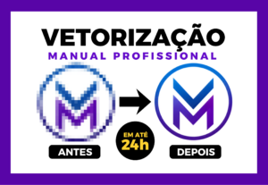Eu vou vetorizar sua logo ou imagem manualmente em até 24h