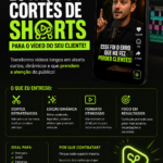 Eu vou editar seus videos shorts