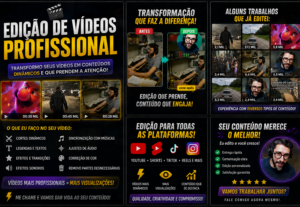 Eu vou Editar seus vídeos em 1 dia