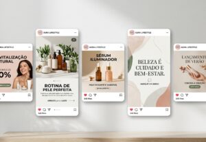Eu vou Criar 5 artes profissionais para seu Instagram