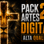 Eu vou Enviar 20 Pack Artes Digitais Leão 4k