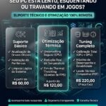 Eu vou tornar seu pc mais rápido e silencioso
