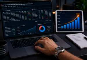 Eu vou criar planilhas automáticas para gestão financeira