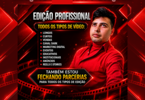 Eu vou Editar seu vídeo PROFISSIONAL