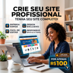 Eu vou criar seu site em javascript