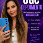 Eu vou Gravar vídeo de recomendação para sua marca